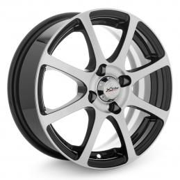 X`trike X-114 5.5x14 PCD4x100 ET45 Dia67.1 BK/FP Полировка